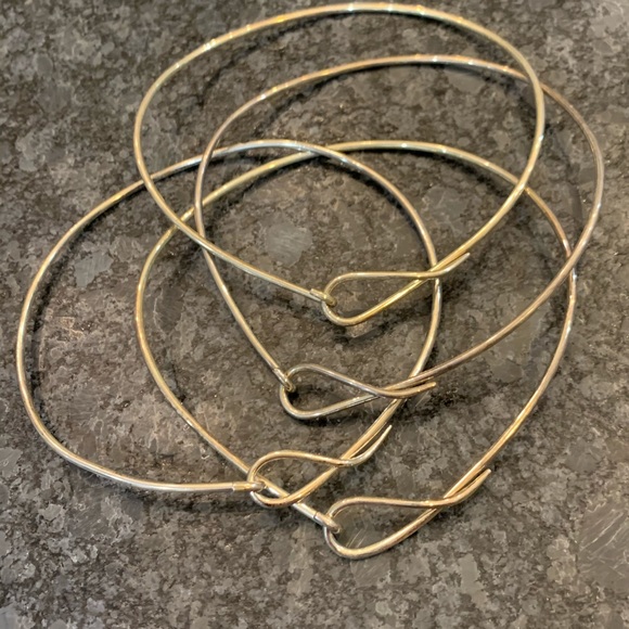 Beautiful Solid Cuff Hook Choker Necklace Twist - Picture 7 of 8